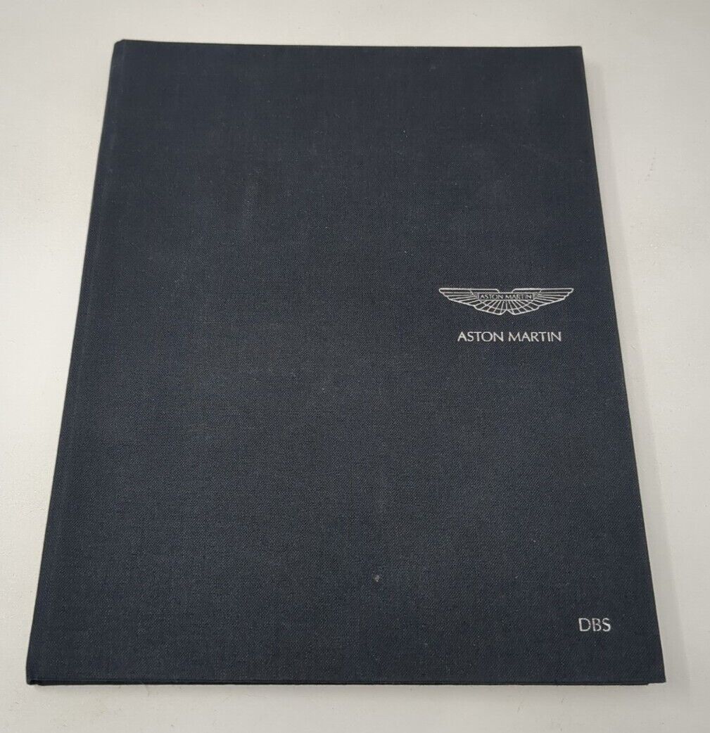 Aston Martin DBS 2008 Hardcover Car Sales Brochure Catalog Book 703481 2007
