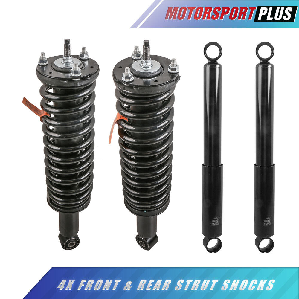 4PCS Front & Rear Complete Struts Shocks For 1998-2004 Toyota Tacoma RWD
