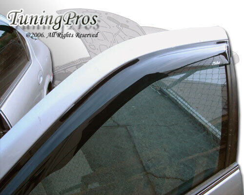 For Mazda Mazda2 2011-2014 Smoke Out-Channel Window Rain Guards Visor 4pcs Set
