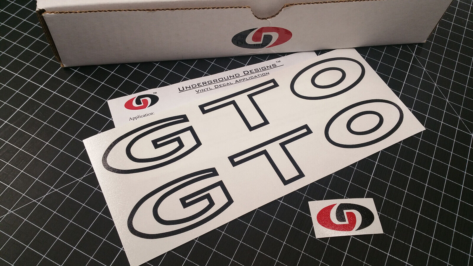 GTO Decals 2pk Side Rocker Panel Stickers Fits Pontiac GTO 5.7L LS1 6.0L LS2 LSX