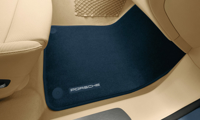 10-16 Porsche Panamera Set Cognac Beige Tan FloorMats Carpet  OEM