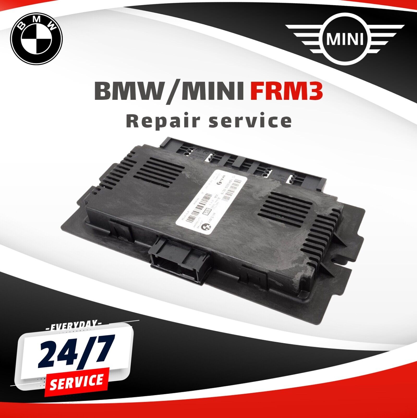 FRM3 FRM3R Footwell Module REPAIR SERVICE BMW MINI E90 E92 E93 E82 E88 R56 &More