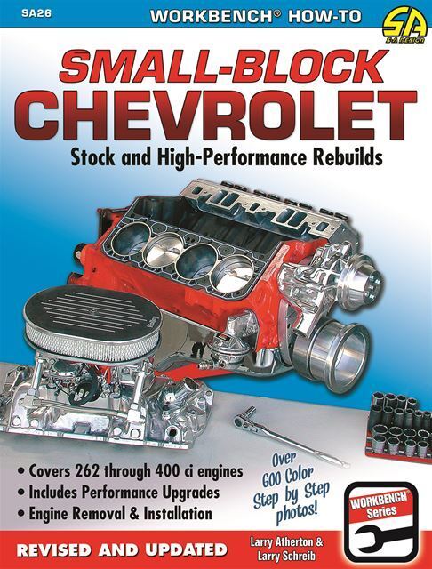 How To Rebuild Chevy V8 Engine Book 600 Photos 400 350 327 307 305 283 1955-1994