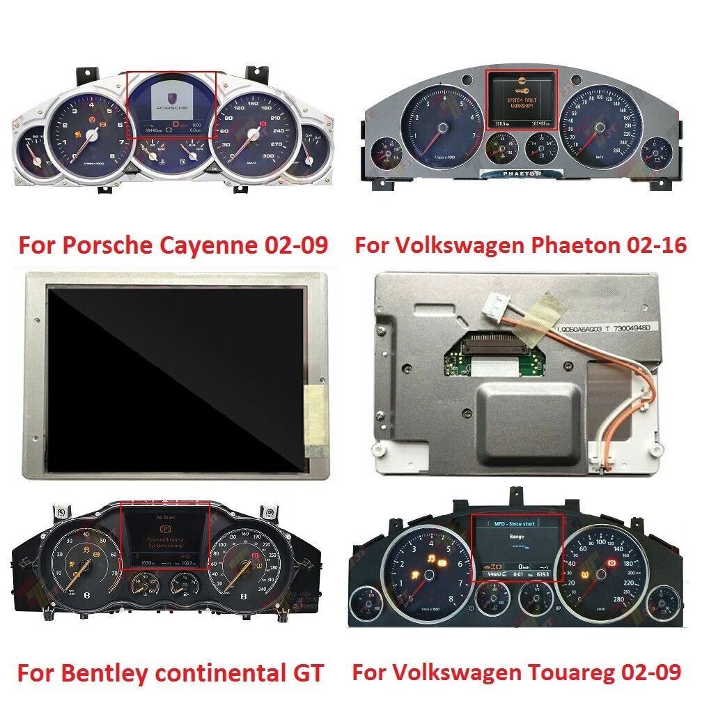 Display LQ050A5AG03 For VW Touareg/Phaeton, Porsche Cayenne, RUF Dakara Cluster