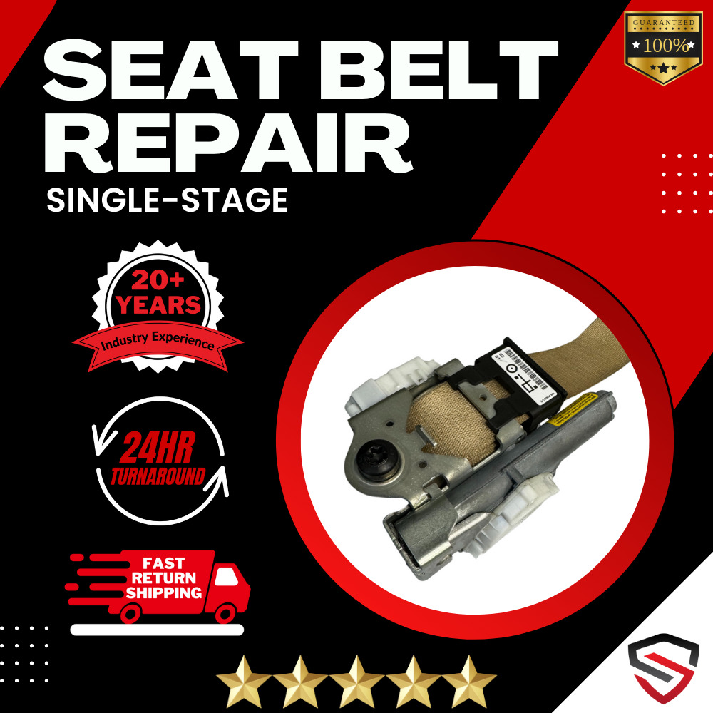 BMW 760Li Seat Belt Repair Single-Stage