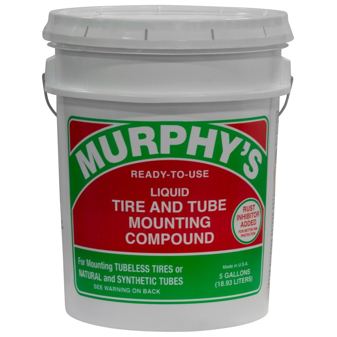 Murphy's Ready to Use Liquid Tire And Tube Mounting Compound 5 Gallon Bucket