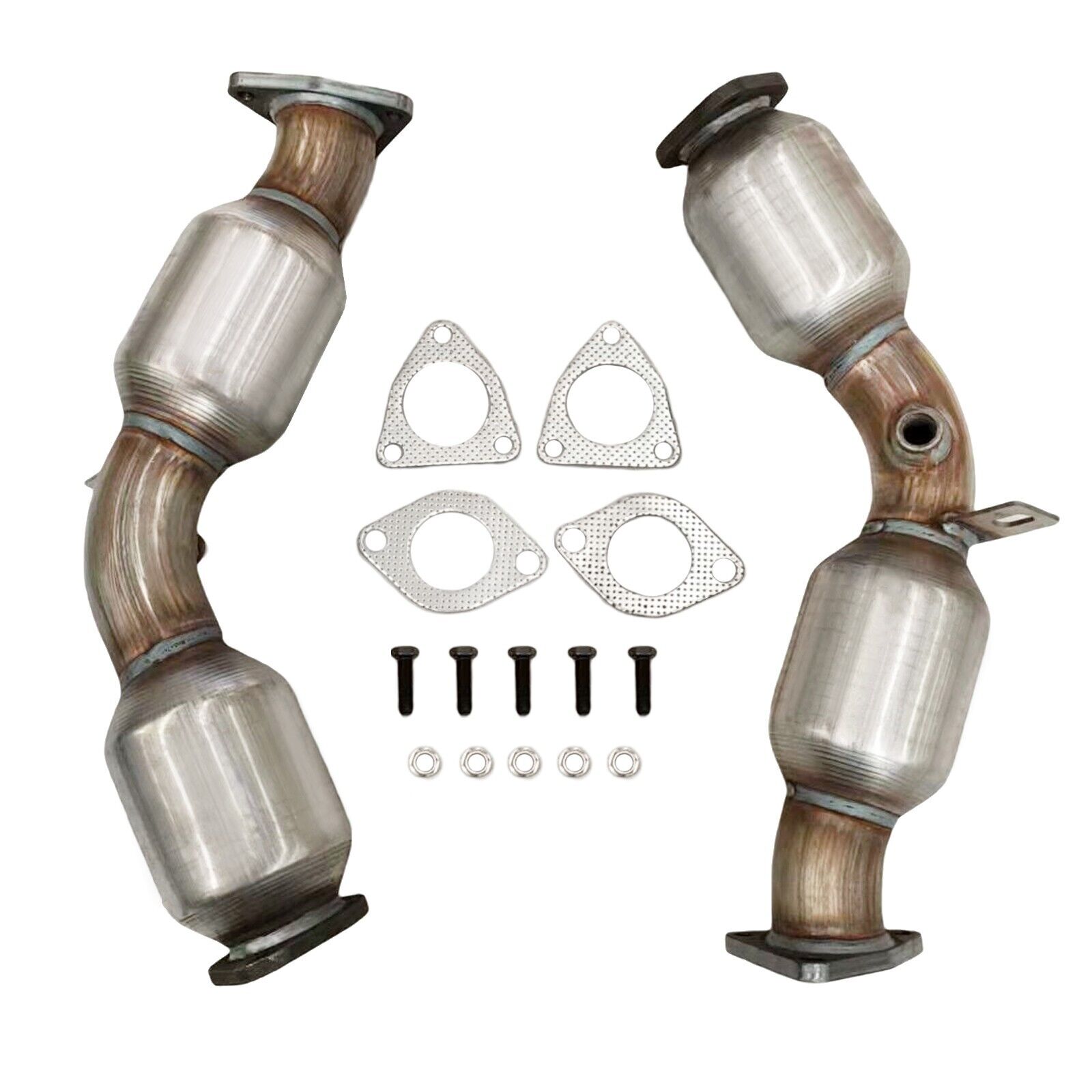 Pair Catalytic Converter Fits INFINITI G35 3.5L 2003-2007 Direct fit highflow