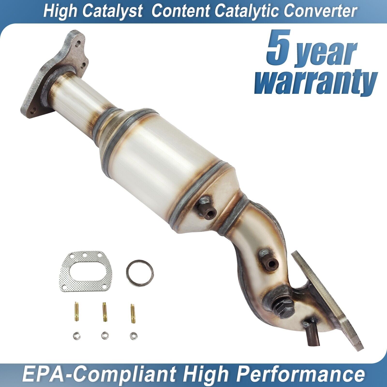 Front right Fits Toyota Tacoma 2016 - 2020 3.5L Catalytic Converter High quality