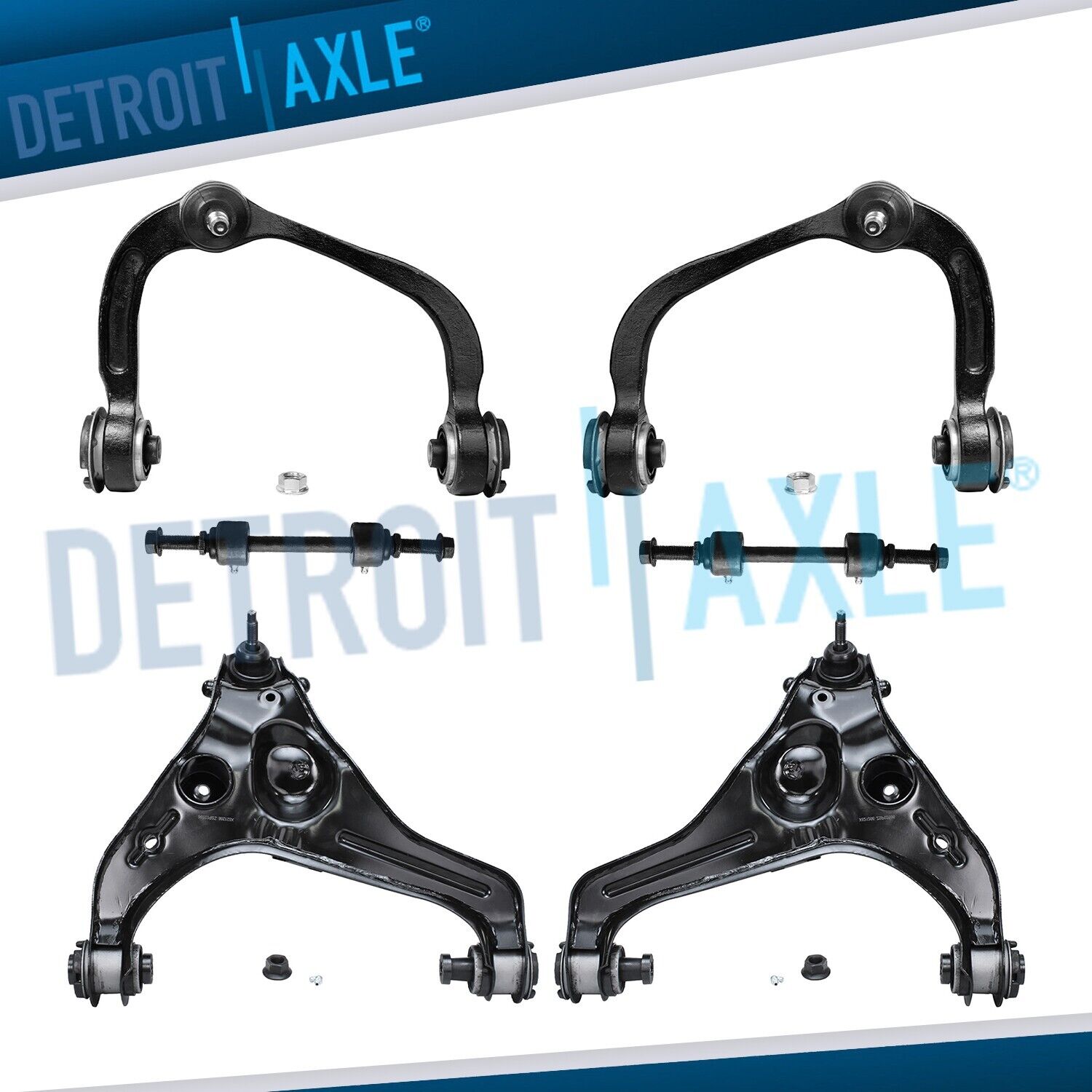 4WD 2009 2010 2011 2012 2013 Ford F150 Front Upper Lower Control Arms Sway Bars