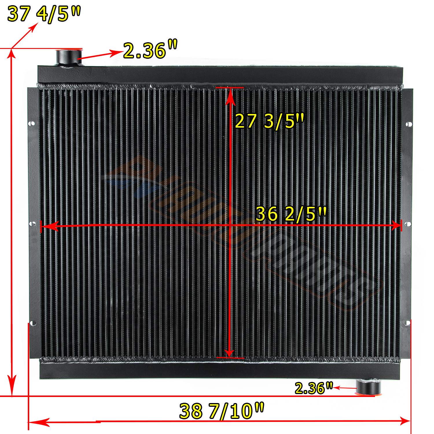 Aluminum Hydraulic Oil Cooler For Industrial Cooling System Heavy Duty