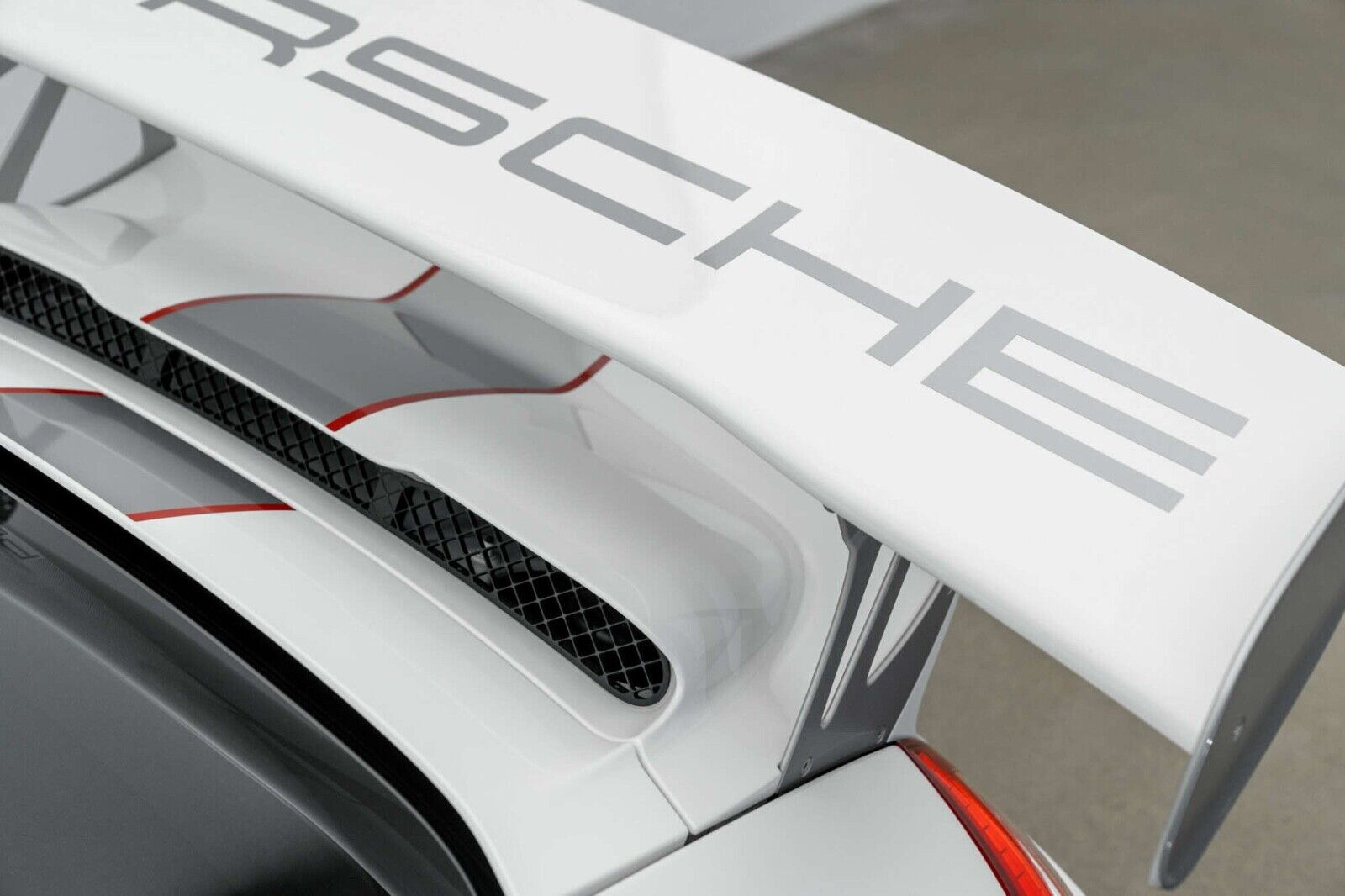 Custom Spoiler Decal for Porsche 911 2005-2011 GT3 RS 4.0 997