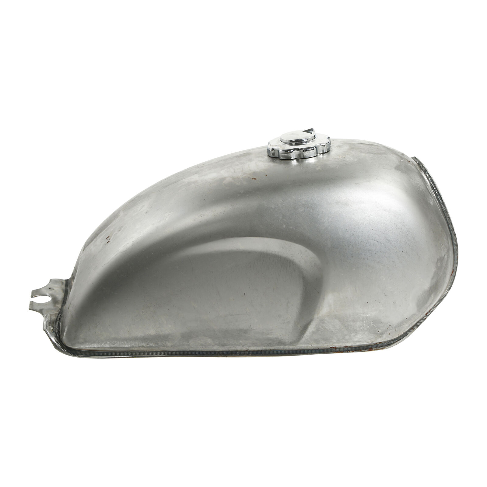 Unpainted 9L/2.4 Gallon Universal Custom Cafe Racer Gas Fuel Tank Fit for Yamaha