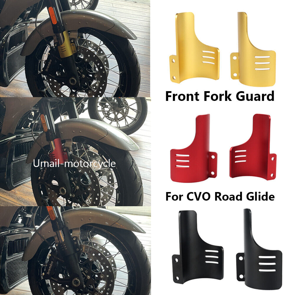 For Harley Touring CVO Road Glide FLTRXSE 2023 2024 Front Fork Slider Cover Kits
