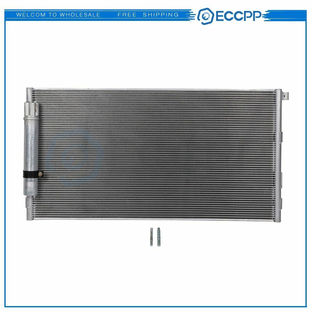 AC Condenser A/C Air Conditioning For Ford Mustang 2015 2016-2018 Aluminum 4620
