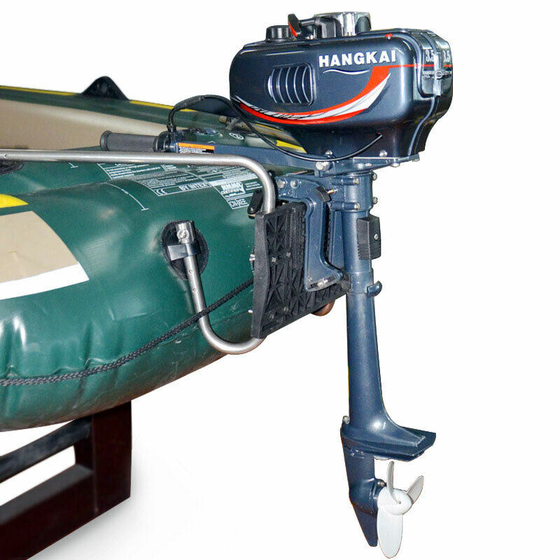 HANGKAI 2/4Stroke 6-12 HP Outboard Motor Air/Water Cooling Fishing Boat Engine