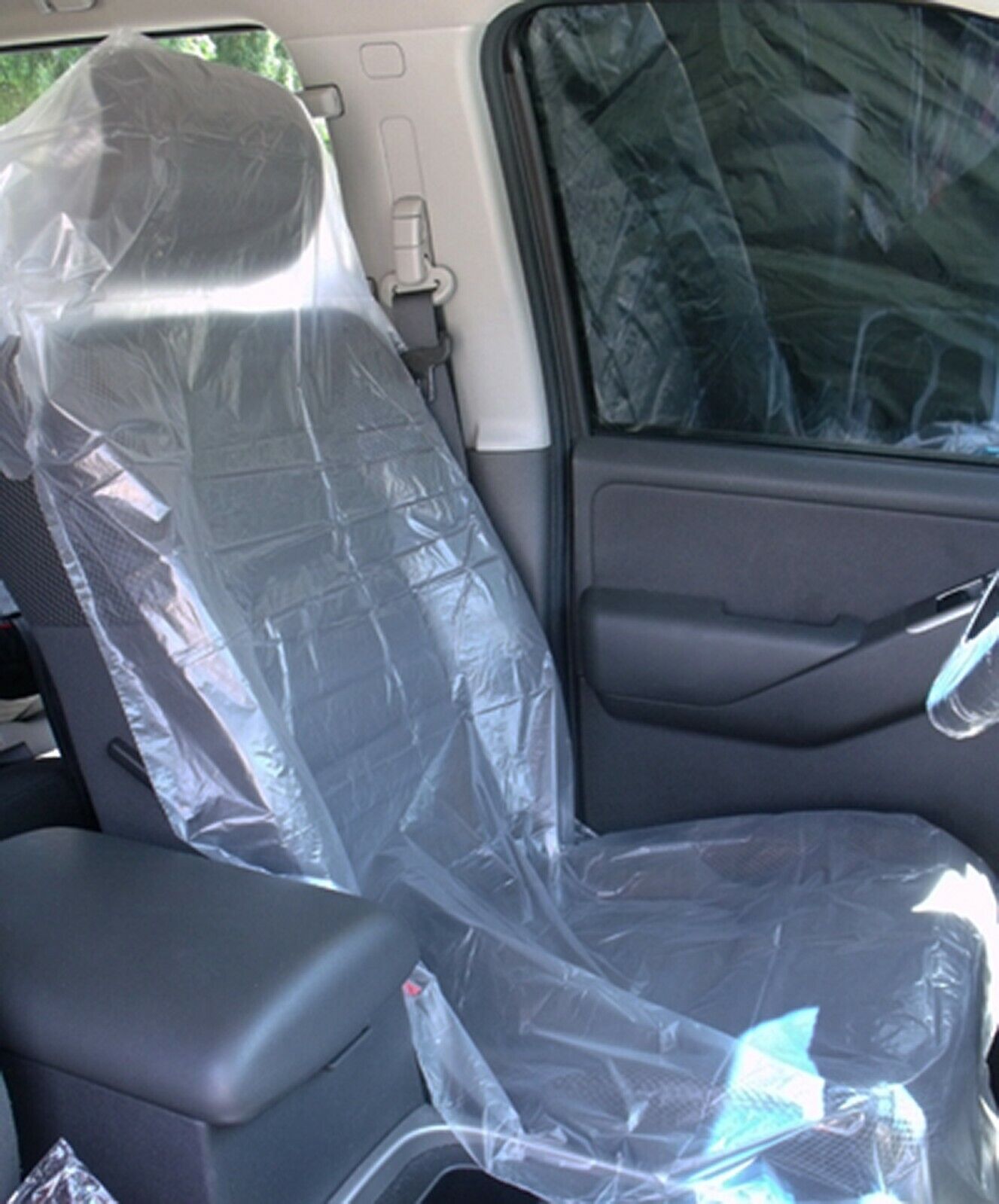 Disposable Plastic Economy Seat Protector Pack of 200 Vehicle Protection