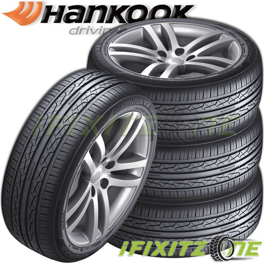 4 Hankook Ventus V2 Concept 2 H457 205/45R16 83V All Season 45,000 Mileage Tires