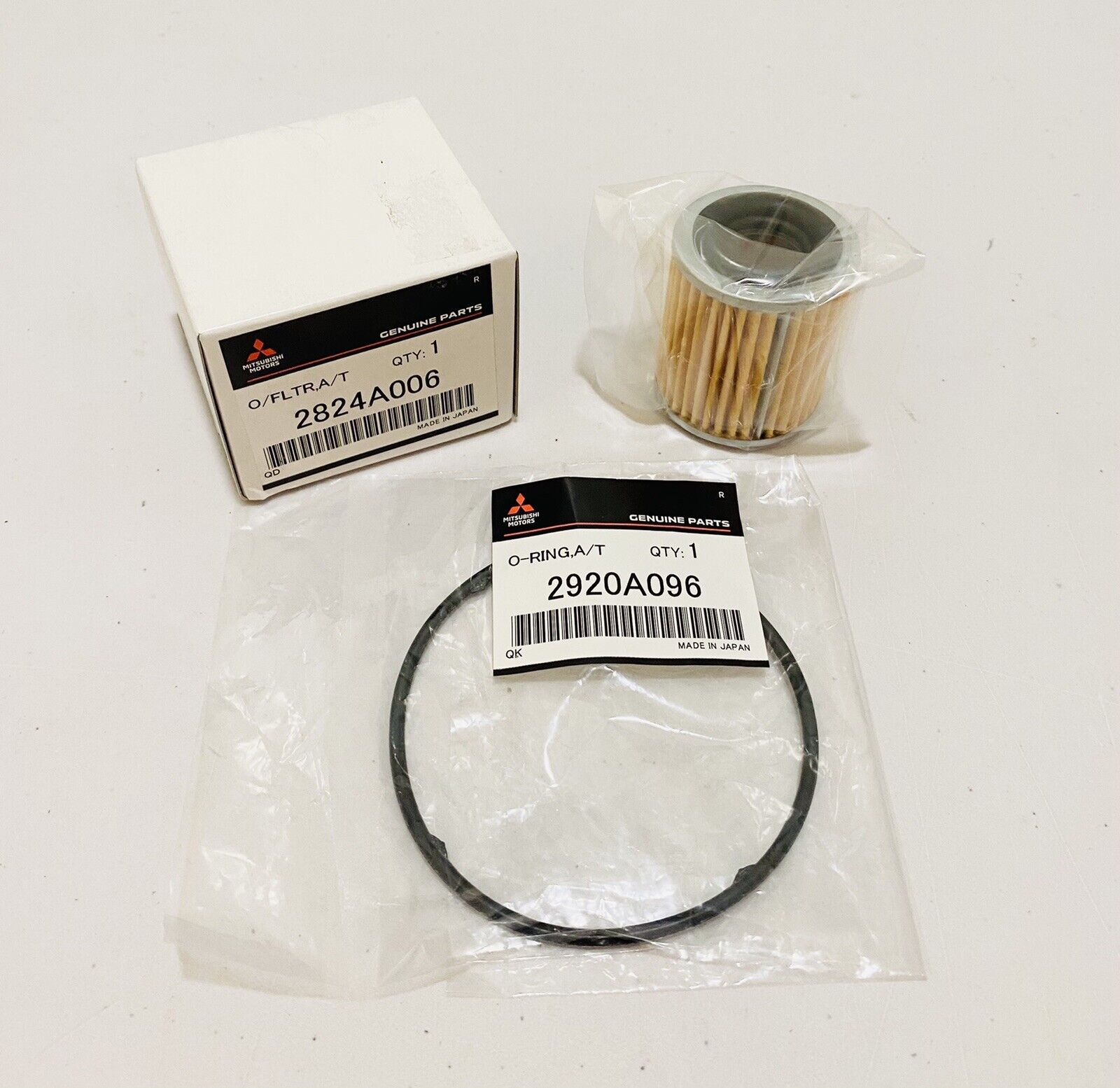 New Genuine For Mitsubishi CVT Transmission Oil Cooler Filter with O-Ring 