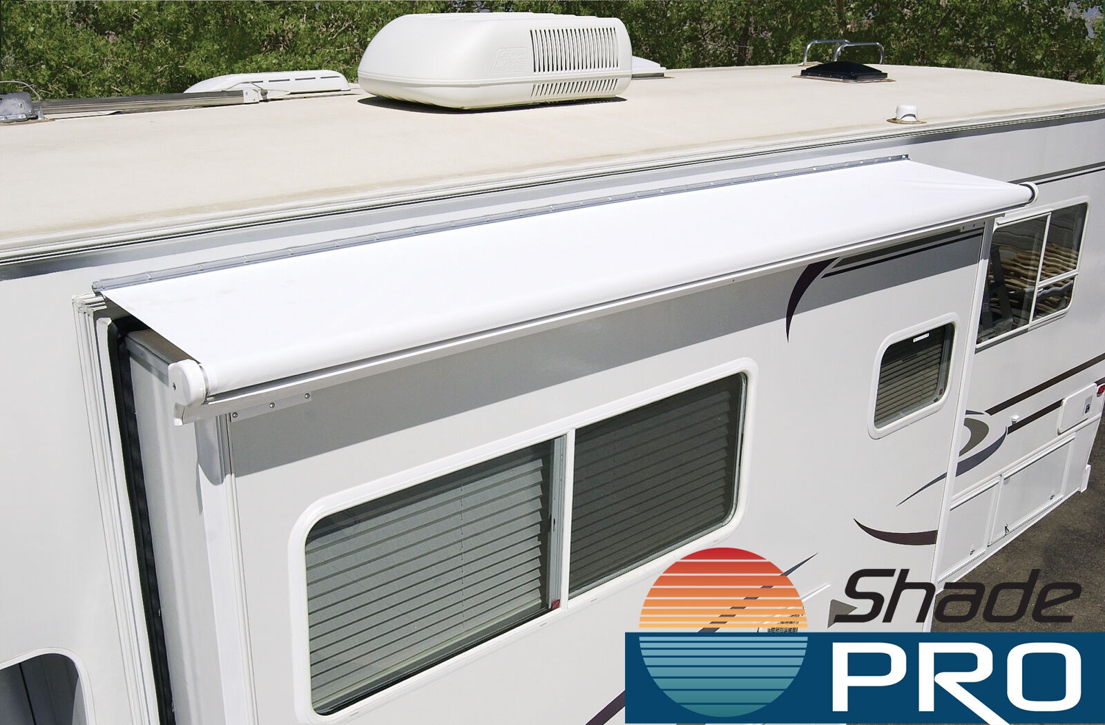 Trim-To-Fit RV Slideout Room Awning Fabric slideout topper awning 93\