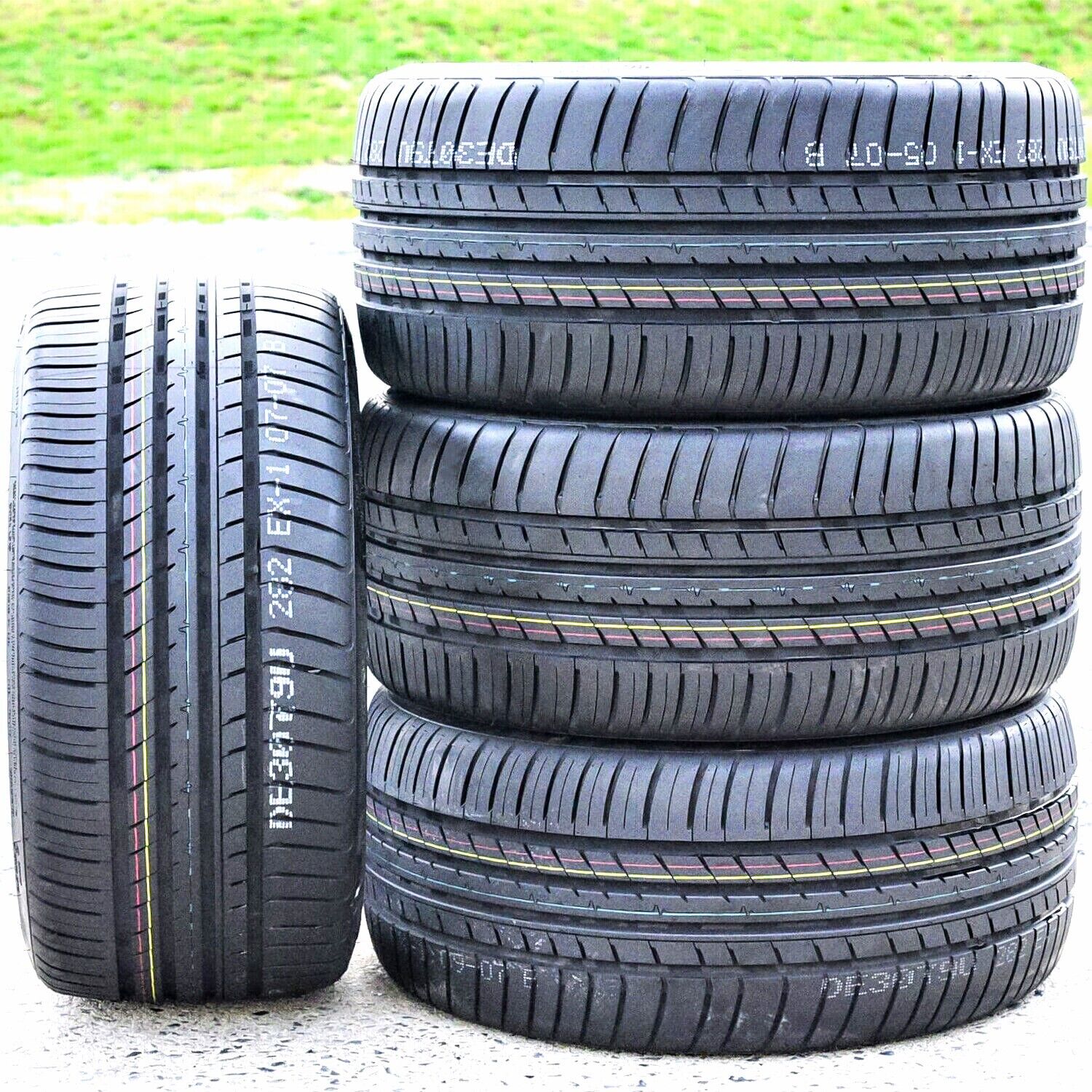 4 New Cosmo MuchoMacho 255/35R20 ZR 97Y A/S High Performance Tires