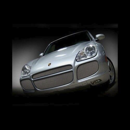 Porsche Cayenne Mesh Grille PKG Grill 03-2006 Turbo Black or Chrome Available