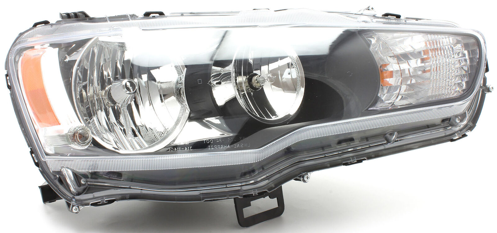 For 2008-2015 Mitsubishi Lancer Headlight Halogen Passenger Side