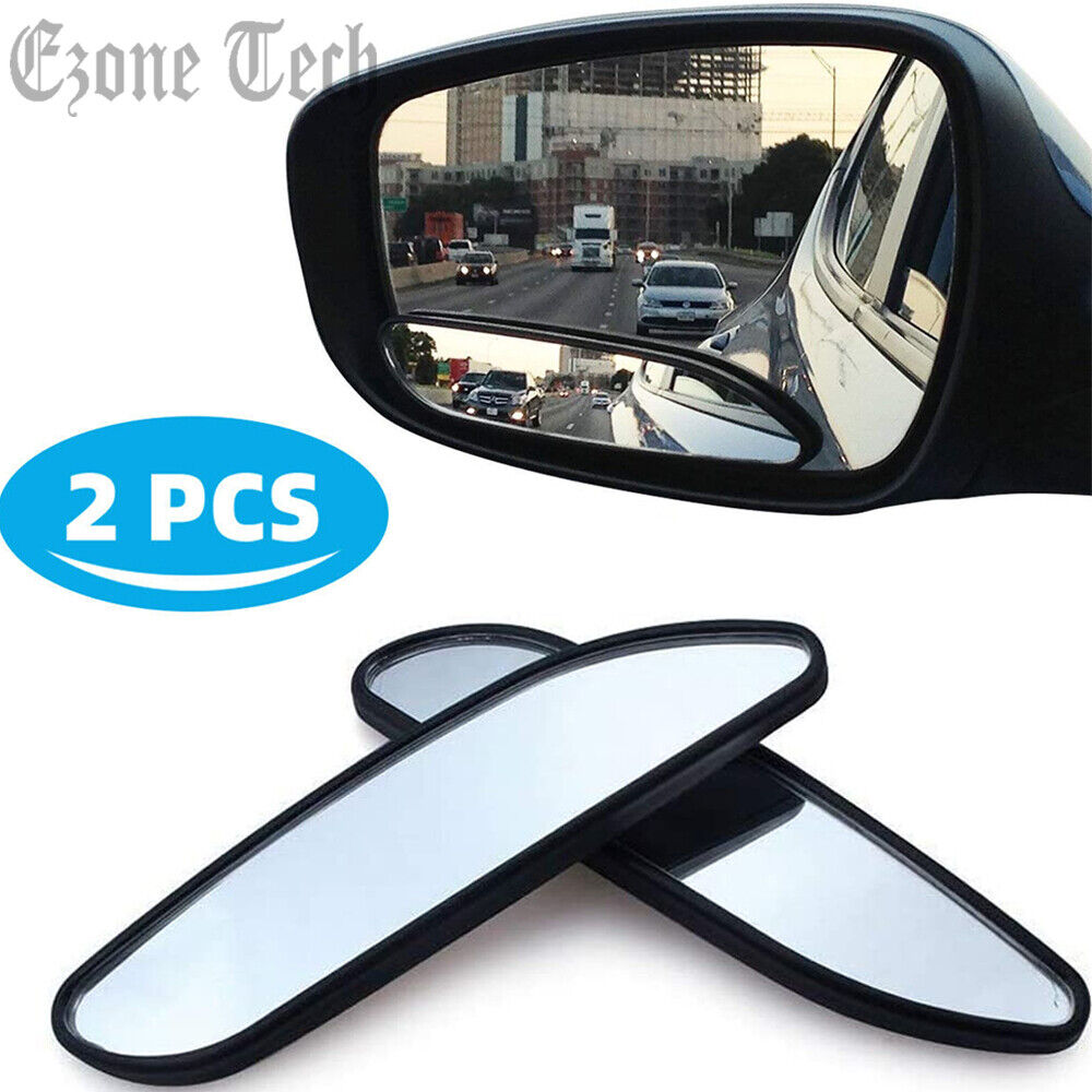 2Pcs Blind Spot Mirror Auto 360° Wide Angle Convex Rear Side View Car Truck SUV