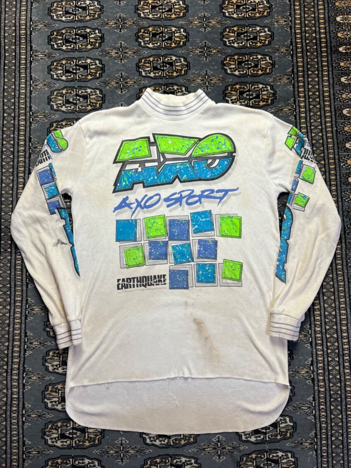 Vtg AXO Sport Motocross Jersey Size M Made In USA