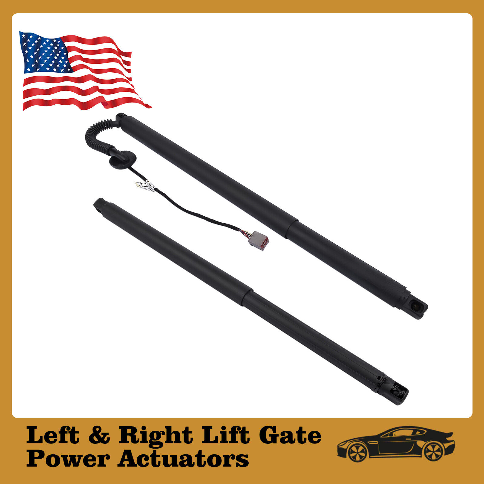 Rear Left + Right Tailgate Power Lift Support Strut for Escalade Yukon 2015-2019