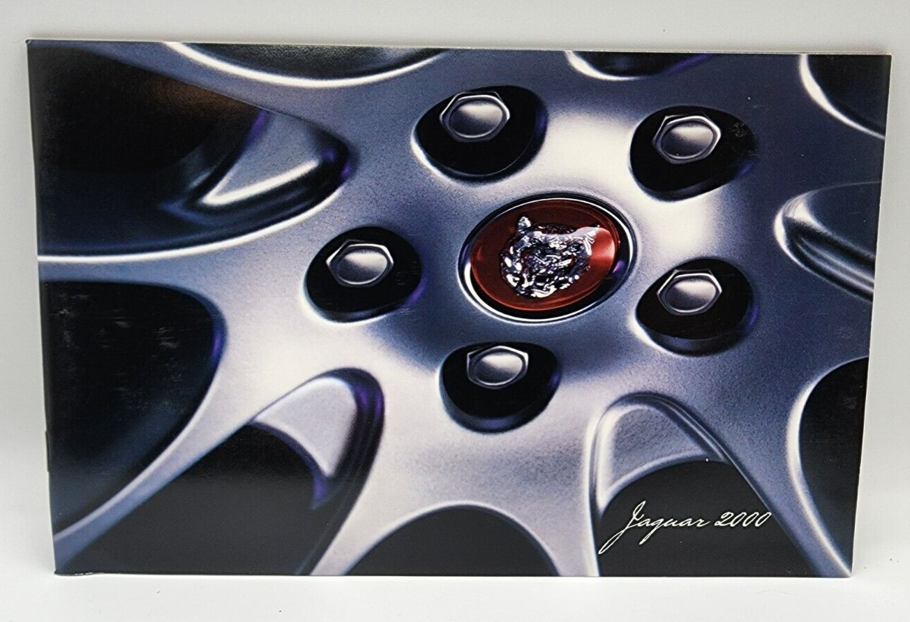 2000 Jaguar S-Type XKR XJR XJ8 Vanden Salesman Sales Showroom Marketing Brochure
