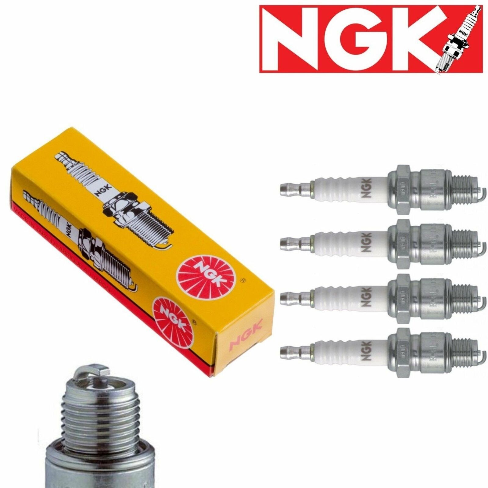 4 pc NGK Standard Spark Plugs 3530 B9EG 3530 B9EG Tune Up Kit Set id