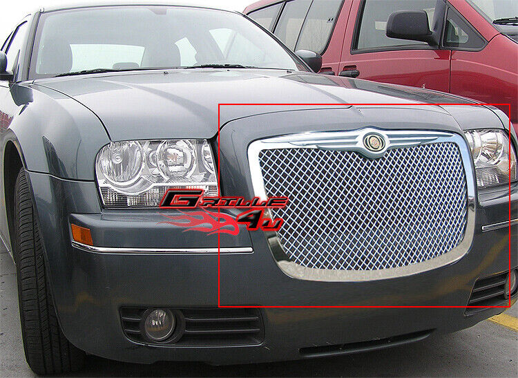 Fits 05-10 Chrysler 300/300C Stainless Steel Mesh Grille