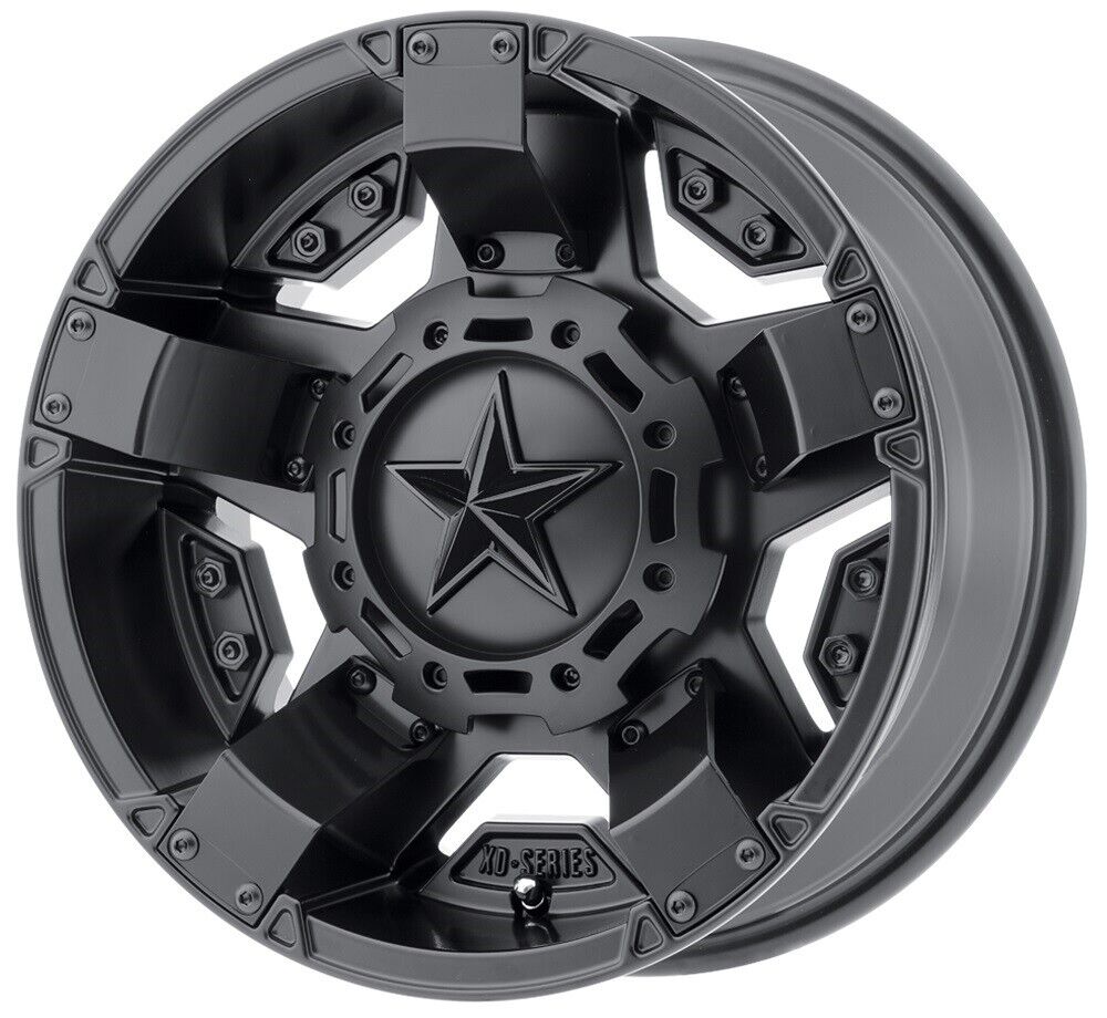 KMC XS811 Rockstar II ATV Wheel - Satin Black [15x7] +0mm 4x137