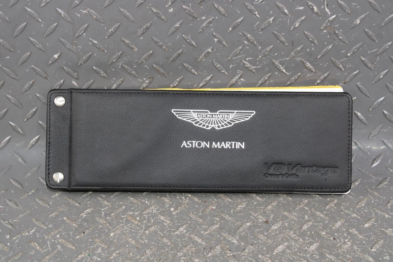 2012 Aston Martin Vantage V8 Black Case Owner's Manual Book Booklet OEM FreeShip