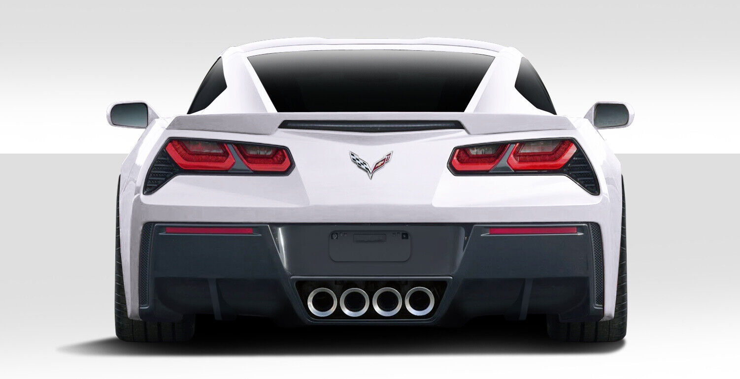 Duraflex GT Concept Rear Diffuser - 2 Piece for 2014-2018 Corvette C7