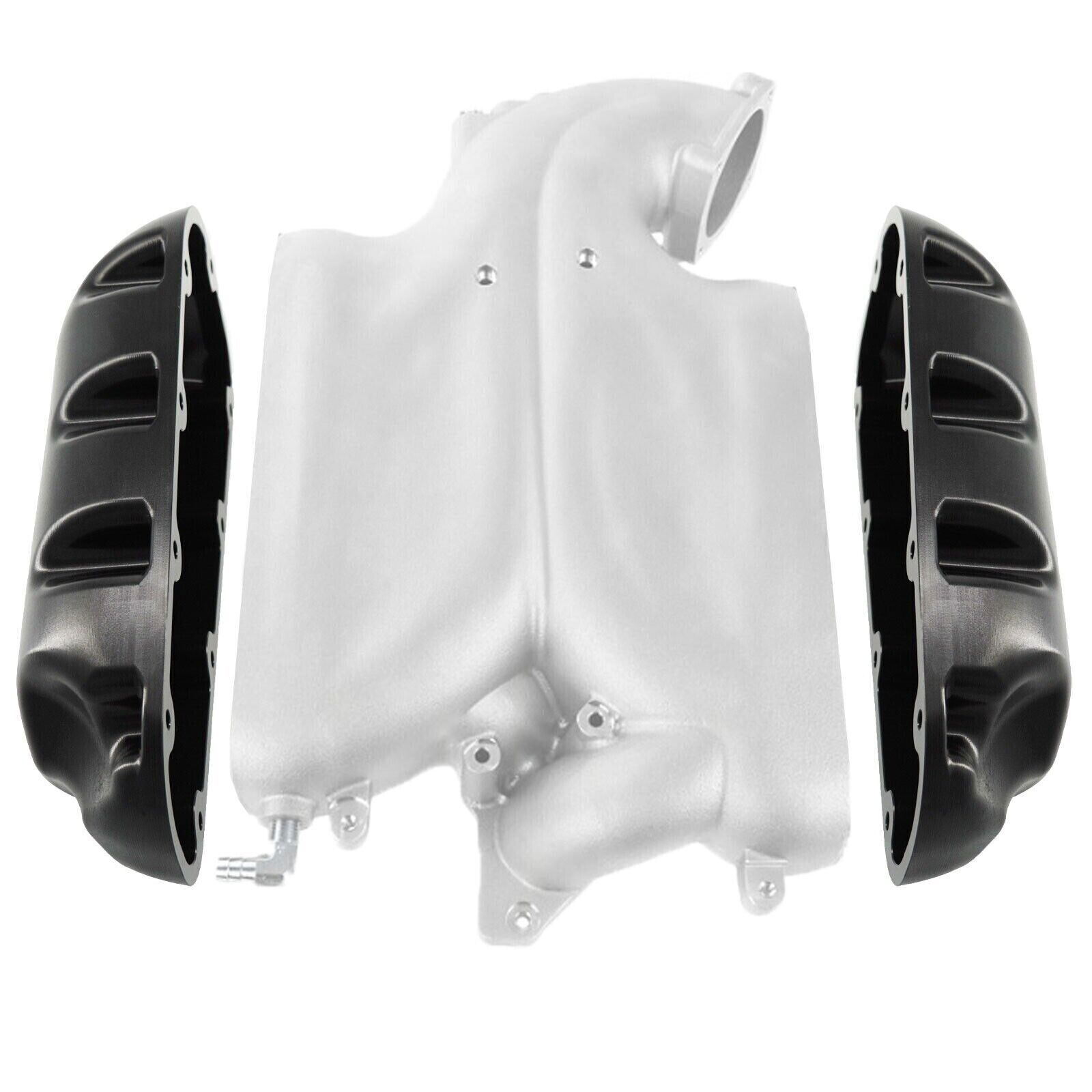 Billet Aluminum Intake Manifold Side Caps for Cosworth Plenum VQ35DE 3.5L VQ35