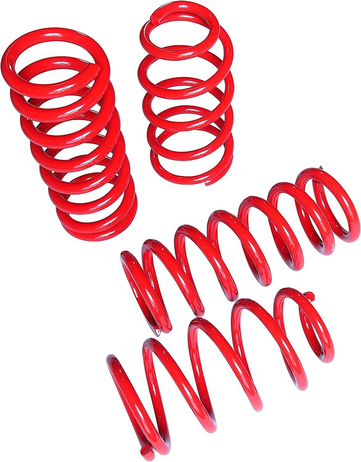 Touring Tech Lowering Springs Charger Magnum 300C 1.8”F/1.9”R Red