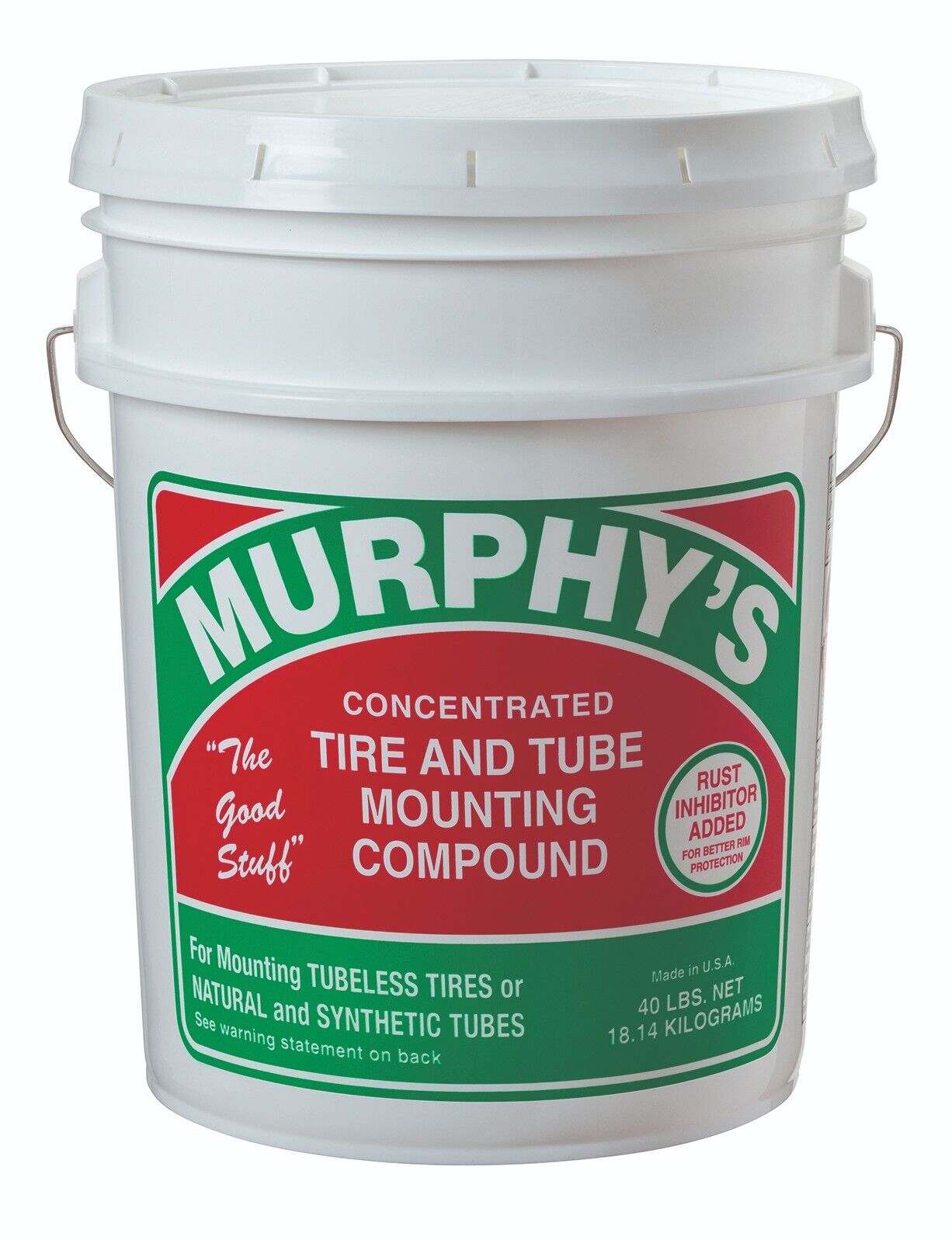 Murphy's Concentrated Tire and Tube Mounting Compound, 40lb Pail