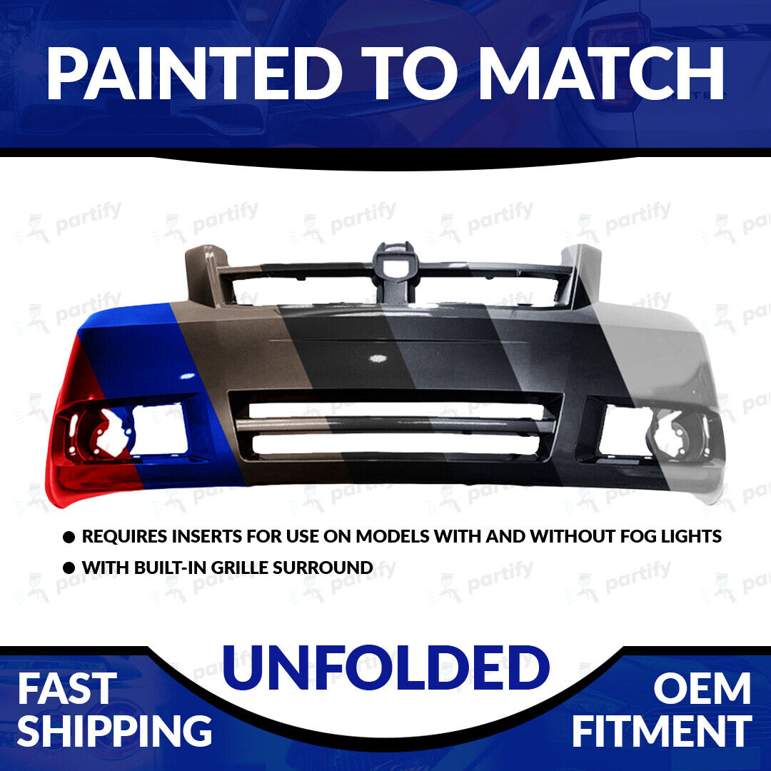 NEW Painted To Match 2008 2009 2010 Dodge Grand Caravan SE Unfolded Front Bumper