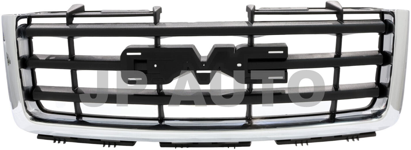 For 2007-2013 GMC Sierra 1500 Grille Assembly