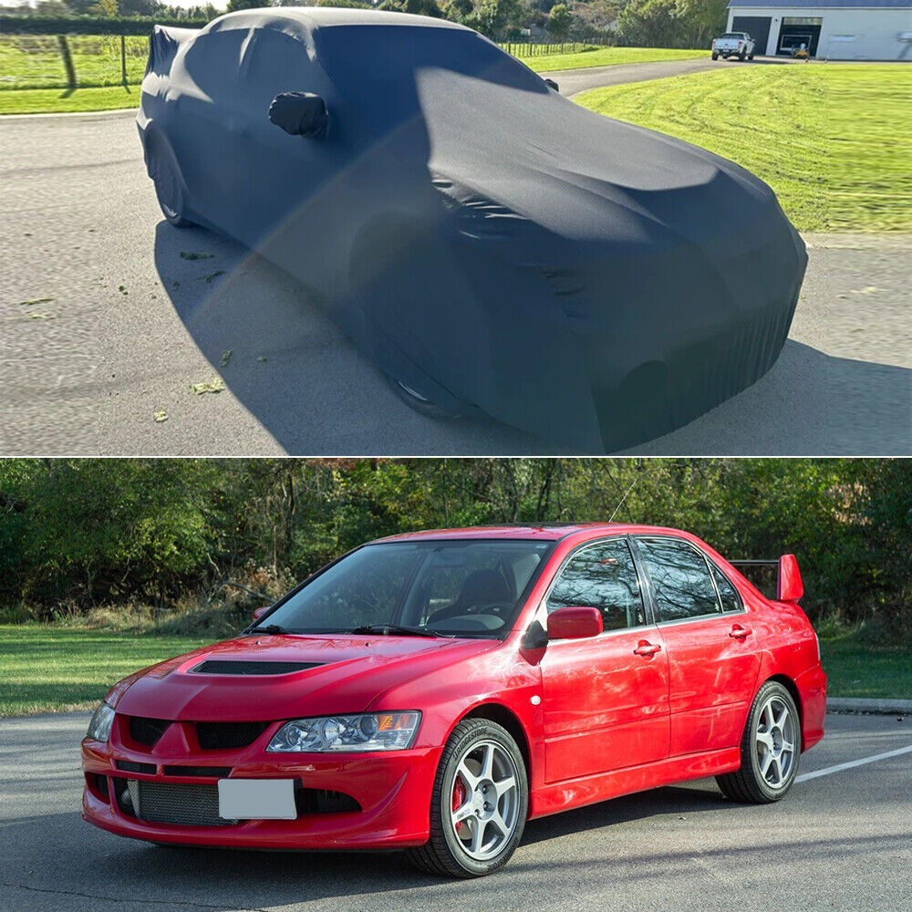 Car Cover Stain Stretch Dust-proof Custom For Mitsubishi Lancer Evo / Evolution
