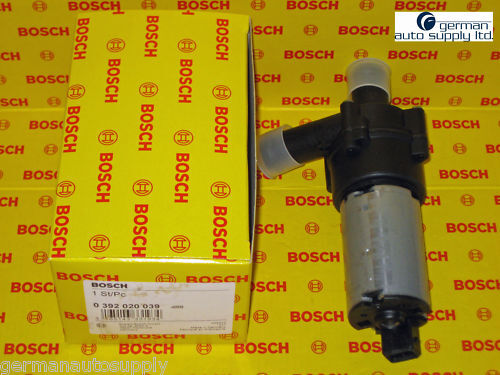 Audi / Volkswagen Electric Water Pump - BOSCH - 0392020039 - NEW OEM VW Aux H2O