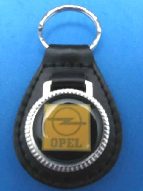 OPEL GT AUTO  LEATHER KEYCHAIN KEY CHAIN RING FOB #110