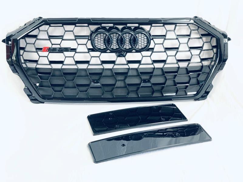For Audi Q3 RSQ3 Front Bumper Black Grill Honeycomb Mesh Grille 2020 2021