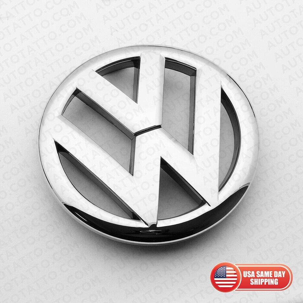 2010-2014 Volkswagen VW Golf Mk6 GTI TSI TDI R20 Front Grille Emblem Chrome