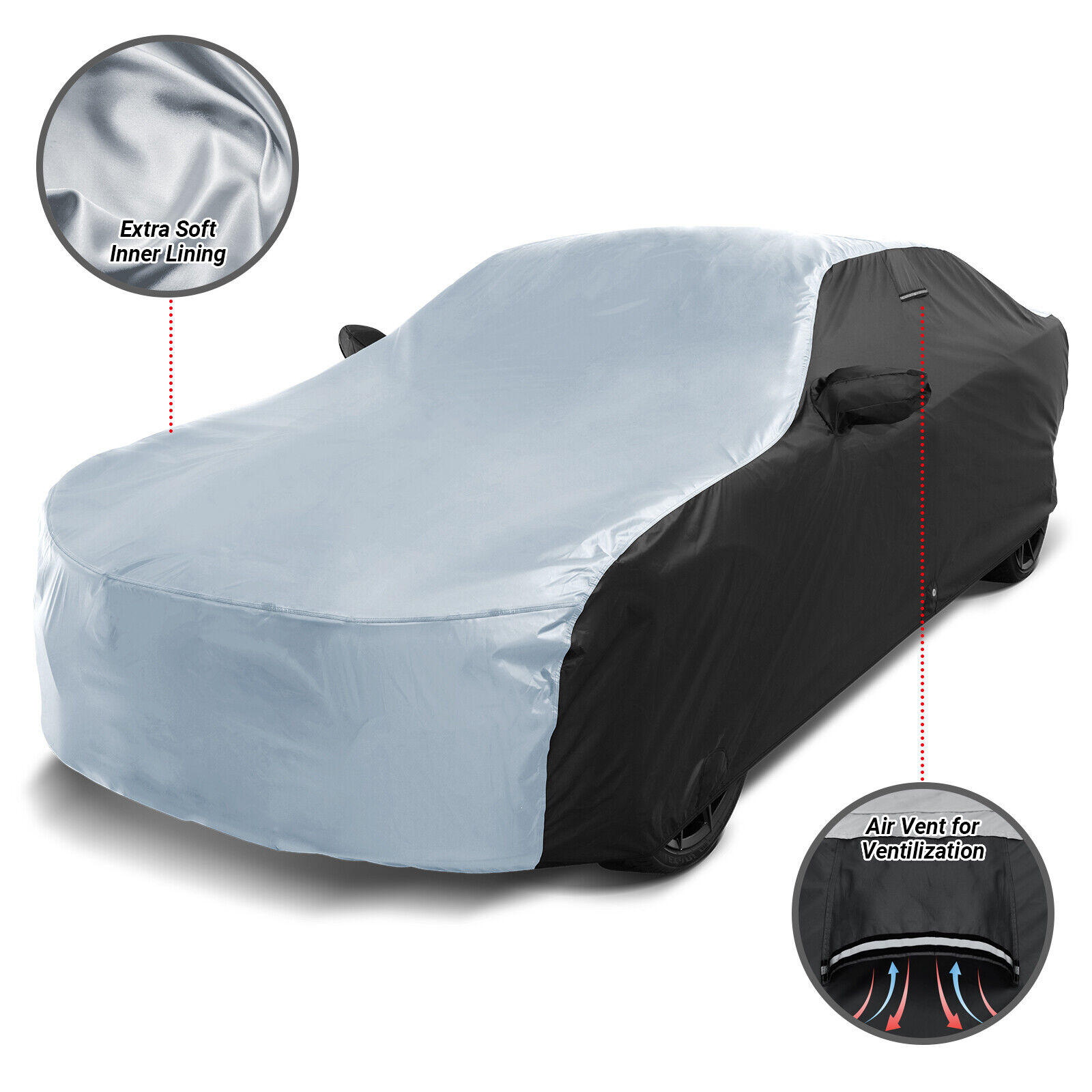 For NISSAN [350Z] Custom-Fit Outdoor Waterproof All Weather Best Car Cover