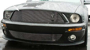 2007-2009 Mustang GT 500 Upper and Lower Grill POLISHED