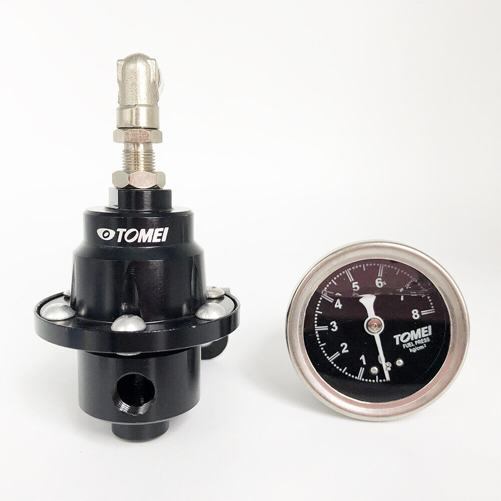 Adjustable Fuel Pressure Regulator W/ Gauge Type-S 185001 For Tomei