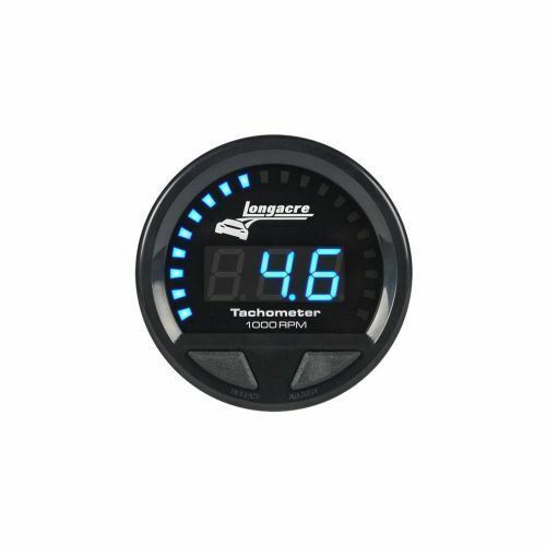 Longacre 52-46863 Digital Elite Waterproof Tachometer - 2-5/8\