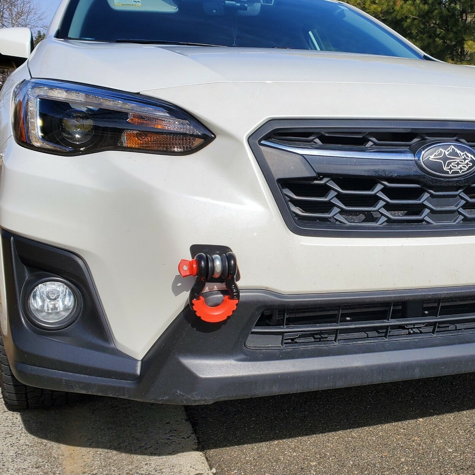 Subaru Official Tow Hook and Shackle with Guard